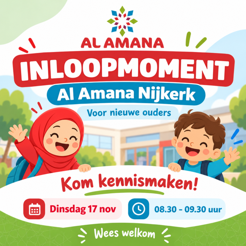 Inloopmoment Al Amana Nijkerk